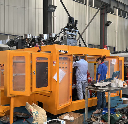 Milk Bottle Packing Extrusion Moulding Machine With Schneider Contactor