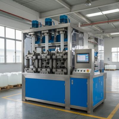 Industrial Extrusion Blow Molding Machine 3 Head 10L