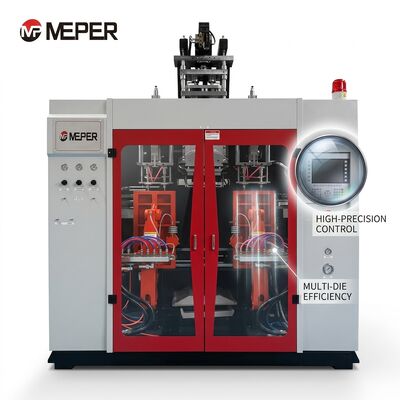 Energy-Saving 75mm Screw Extrusion Blow Molder 80FDE-4S(100)