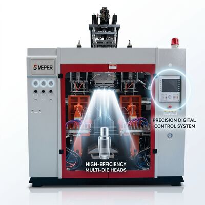 Energy-Saving 75mm Screw Extrusion Blow Molder 80FDE-4S(100)