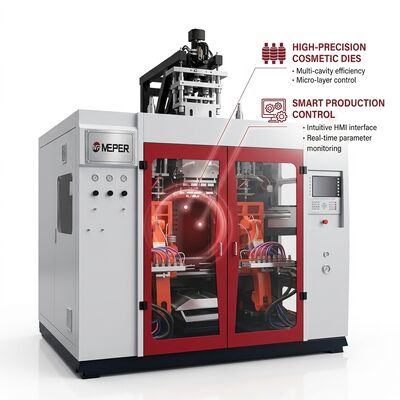 Pharmaceutical-Grade Blow Molding Machine 80FDE-4S(100) 500ml